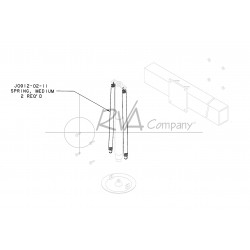 J0912-02-11 - Front RVA 16A Jack Spring - Medium (Single Spring)